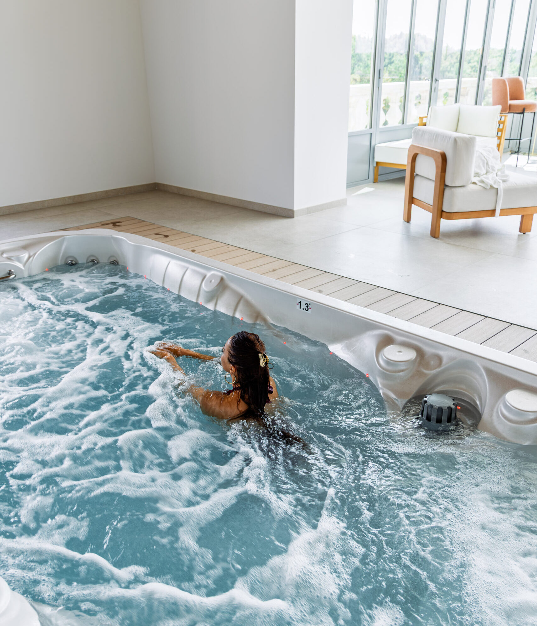 Spa bi-zone